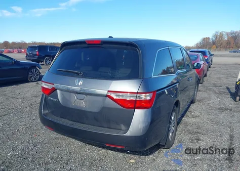 2011 Honda Odyssey Ex-L from USA, damaged, VIN 5FNRL5H6XBB036934